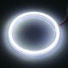 DRIWEI Coppia Fari anelli auto Angel eyes 90MM Luce Bianca LED univ...