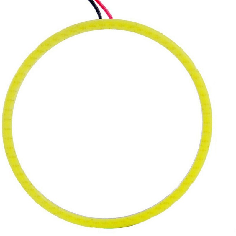 DRIWEI Coppia Fari anelli auto Angel eyes 110MM Luce Bianca LED uni...
