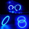 DRIWEI Coppia Fari anelli auto Angel eyes 110MM Luce Blu LED univer...