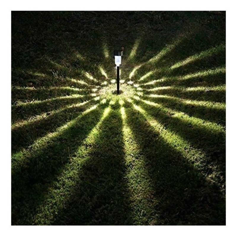 DRIWEI 6 Faretti da giardino con Picchetto ricarica energia solare ...