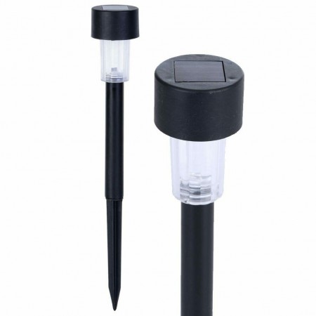 6 Faretti da giardino con Picchetto ricarica energia solare LED esterno paletti