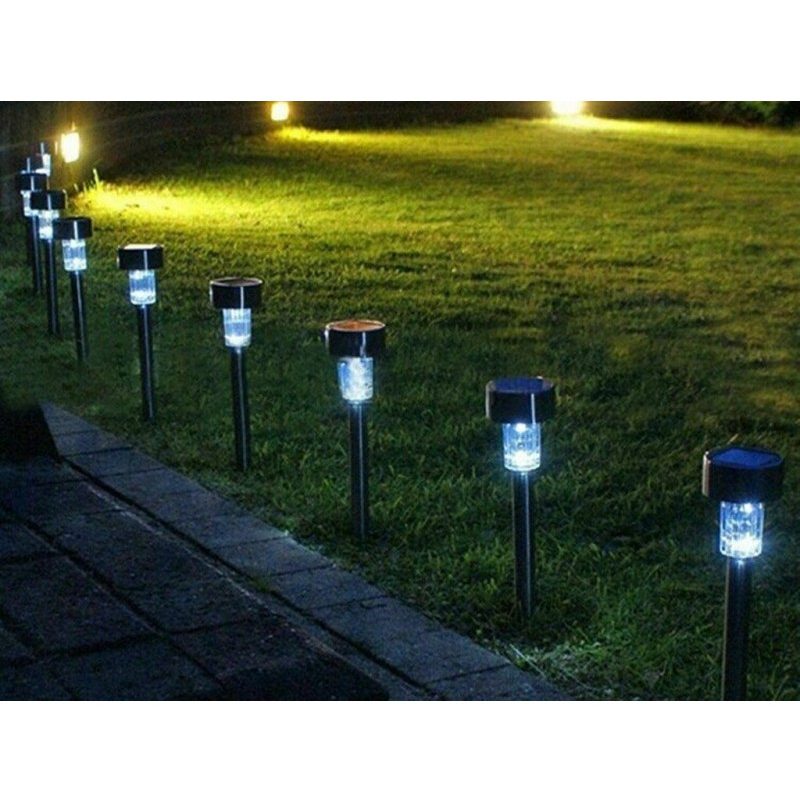 DRIWEI 6 Faretti da giardino con Picchetto ricarica energia solare ...