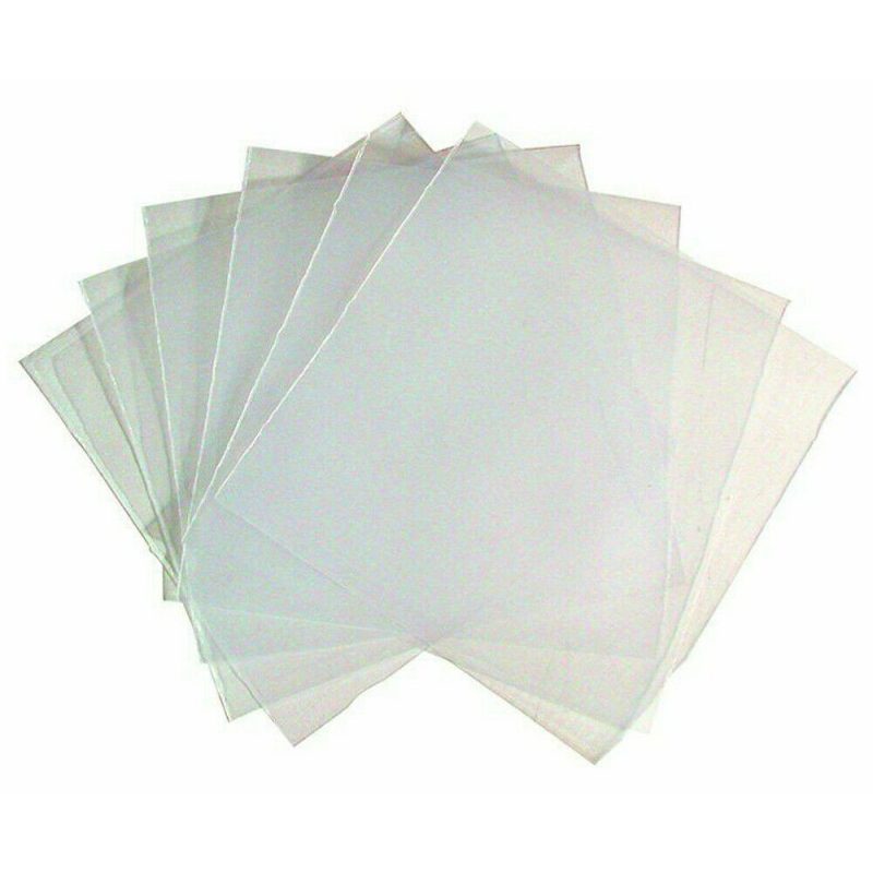DOBO 100 Bustine porta CD custodia trasparente PVC DVD vuote con al...