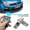 DOBO 2x 6 Led RGB T10 telecomando luce multicolore fari posizione t...