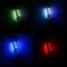 DOBO 2x 6 Led RGB T10 telecomando luce multicolore fari posizione t...