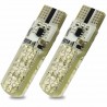 DOBO 2x 6 Led RGB T10 telecomando luce multicolore fari posizione t...