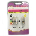 Coppia Lampadine LED Attacco G4 luce Calda Fredda 2W 3W 5W ricambi lampadina