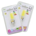 Coppia Lampadine LED Attacco G4 luce Calda Fredda 2W 3W 5W ricambi lampadina
