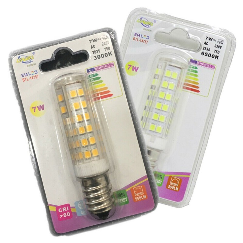 DRIWEI Coppia Lampadine LED Attacco E14 luce Calda Fredda 3W 5W 7W ...