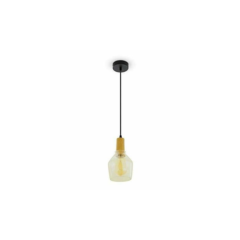 Lampadario sospensione 60W da soffitto VT-7130 3818 luce pendente vintage