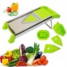Tagliaverdure affetta verdure manuale con lama di precisione mandolina Shredder taglio da 4 a 12 mm.