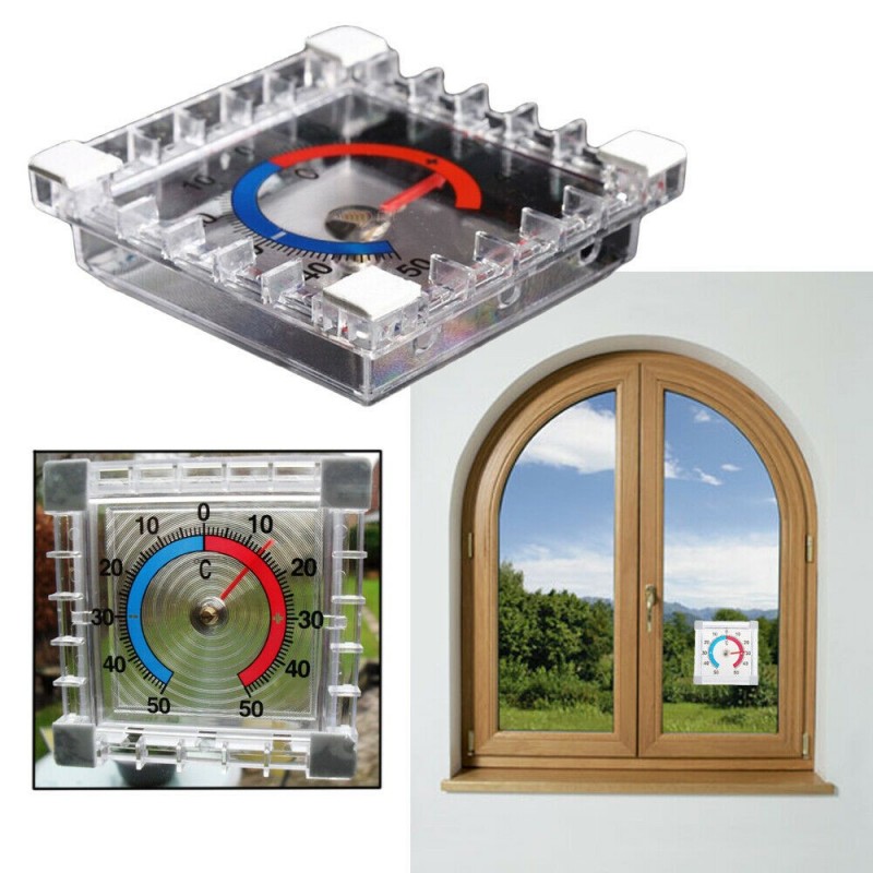 Termometro da finestra interno esterno misurazione temperatura casa +-50 gradi