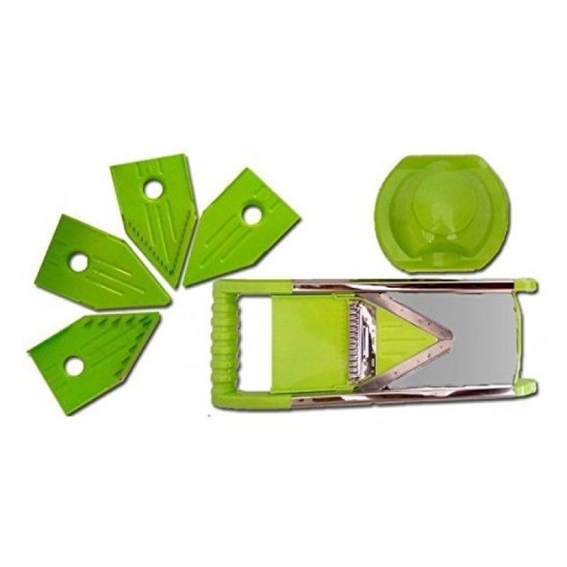 Tagliaverdure affetta verdure manuale con lama di precisione mandolina Shredder taglio da 4 a 12 mm.
