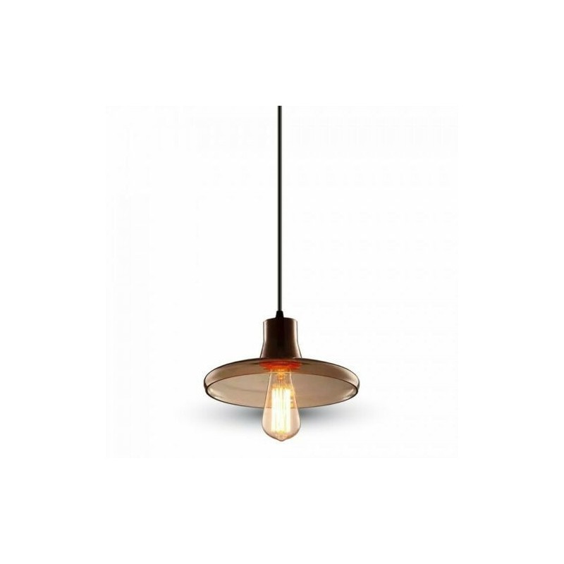 Lampadario sospensione 60W soffitto VT-7240 3820 luce pendente vintage casa
