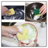 DOBO Spugna cucina gialla parte abrasiva 9PZ pulizia sapone stovigl...
