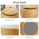 Diffusore aroma umidificatore aria casa Rotondo 130ml portatile silenzioso LED
