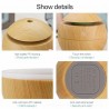 DOBO Diffusore aroma umidificatore aria casa Rotondo 130ml portatil...