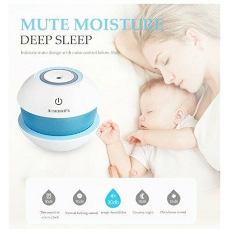 Diffusore aroma umidificatore aria casa Diamante 150ml portatile silenzioso LED