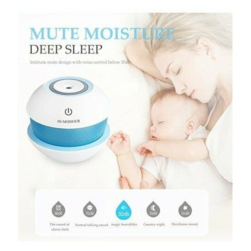 DOBO Diffusore aroma umidificatore aria casa Diamante 150ml portati...