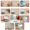 DOBO Diffusore aroma umidificatore aria casa Diamante 150ml portati...