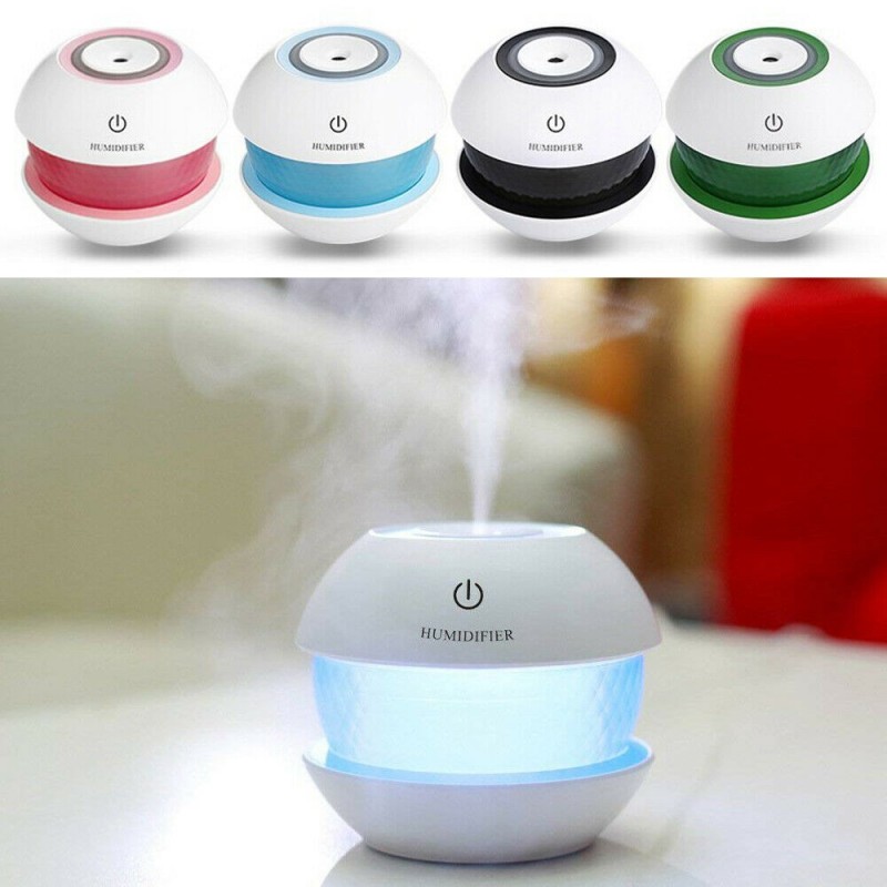 Diffusore aroma umidificatore aria casa Diamante 150ml portatile silenzioso LED