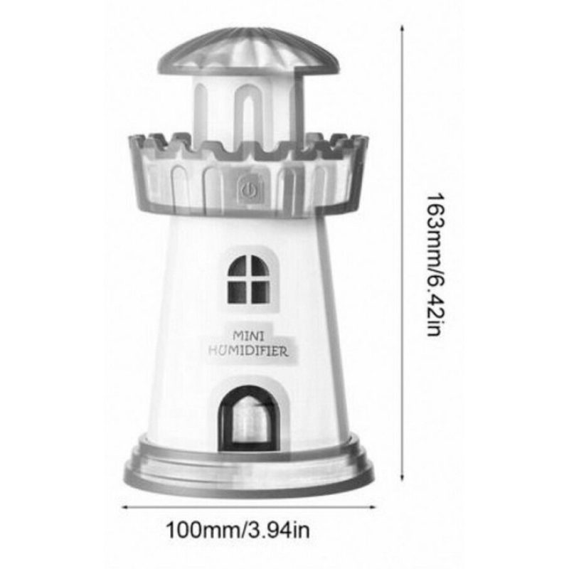DOBO Umidificatore aromaterapia Lighthouse Humidifier casa relax di...