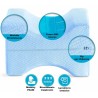 DOBO Cuscino memory gel supporto gambe dormire di lato sciatica lom...