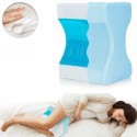 Cuscino memory gel supporto gambe dormire di lato sciatica lombalgia gravidanza