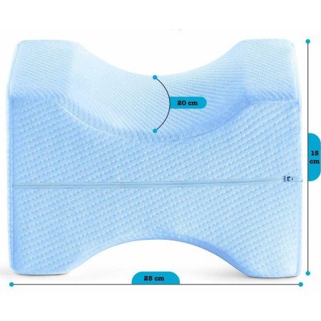 Cuscino memory gel supporto gambe dormire di lato sciatica lombalgia gravidanza