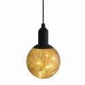 Lampada sfera 10 LED cotone portatile colorata piccola grande casa lampadina