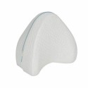Cuscino memory foam tra le gambe ginocchia sciatica lombalgia gravidanza bianco