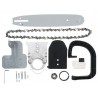 DOBO Kit sega motosega elettrica a catena taglia legna per smerigli...