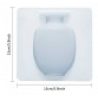 DOBO 2x Vaso contenitore silicone appendere piantine frigorifero ve...