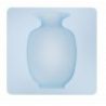 DOBO 2x Vaso contenitore silicone appendere piantine frigorifero ve...
