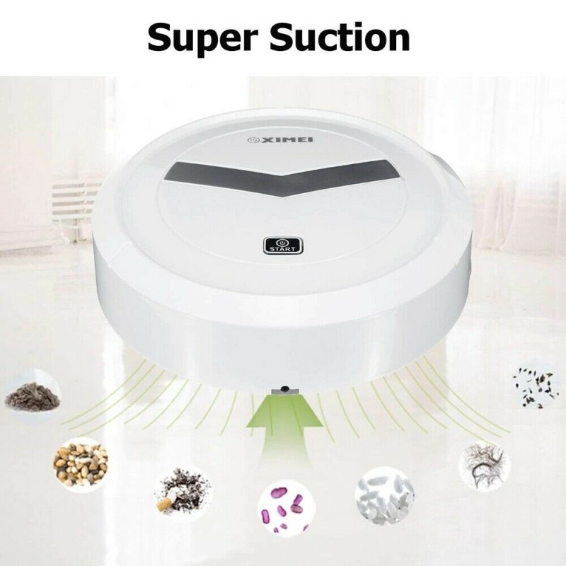 Generico Robot aspirapolvere pulizia pavimento automatica casa rica...