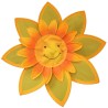DOBO 2x Girandola a vento mulino GIRASOLE smile giocattoli bimbi gi...