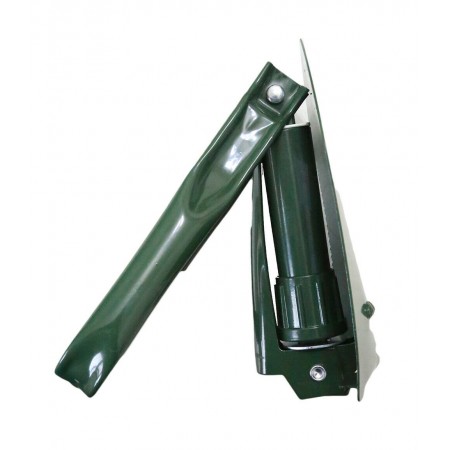 Pala militare pieghevole multifunzione seghetto emergenza in metallo custodia