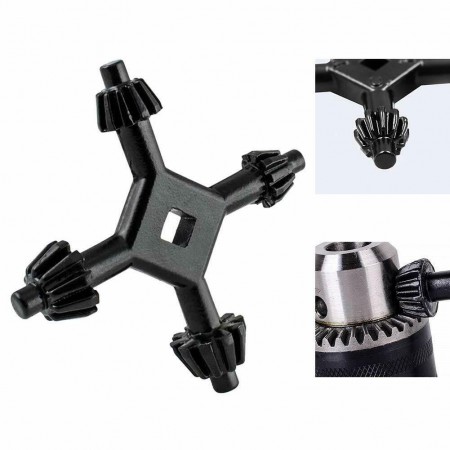 Chiave 4 in 1 trapano avvitatore per Mandrino 6mm 8mm 10mm 13mm punta