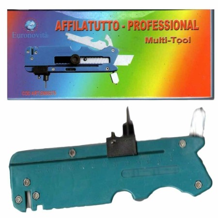 Affilatutto professionale multitool taglia vetro ceramica affila coltelli lame