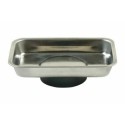 Vassoio magnetico mini vaschetta porta utensili metallici viti calamita 64x93mm