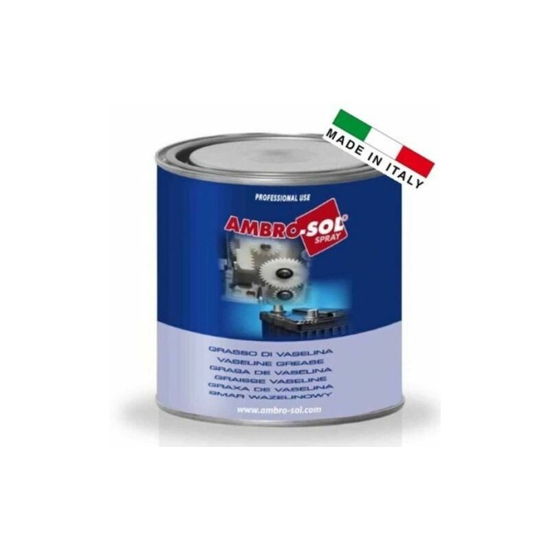 Grasso di vaselina trasparente meccanismi delicati manutenzione pulizia 900 gr