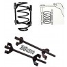 DOBO Set 2 estrattori molle ammortizzatori 38 cm smontaggio molla a...