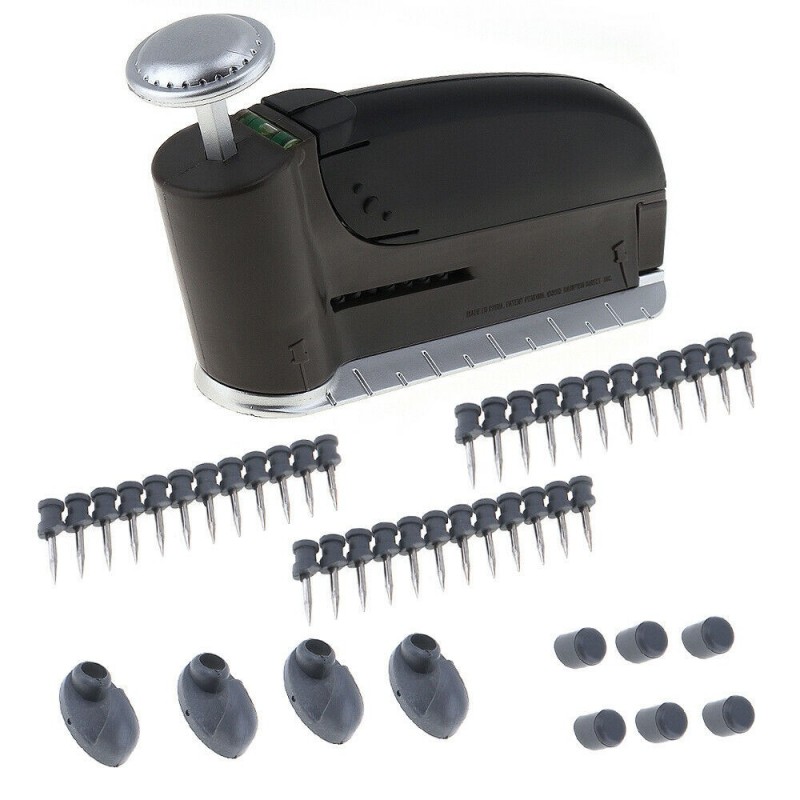Generico Sparachiodi kit arredo casa quadri ganci 47pz set fai da t...