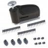 Generico Sparachiodi kit arredo casa quadri ganci 47pz set fai da t...