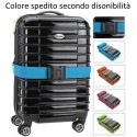 Cinghia per valigia fascia sicurezza bagaglio chiusura combinazione viaggio