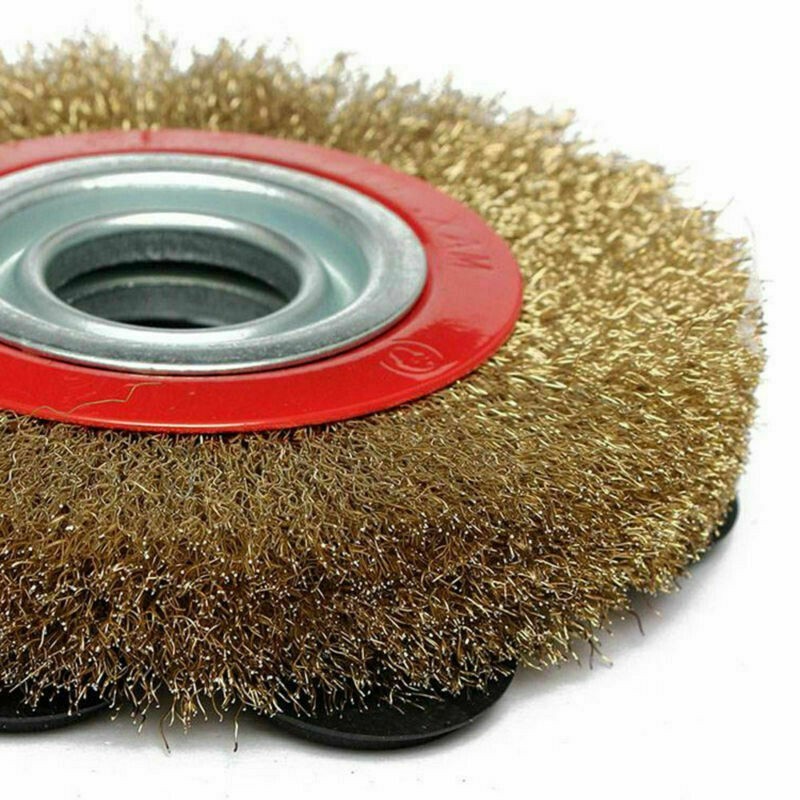 DOBO Spazzola abrasiva Piatta in metallo circolare vernice ruggine ...