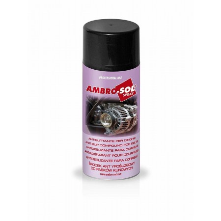 Ambro-sol Antislittante per cinghie 400 ml spray anti slittante made in Italy