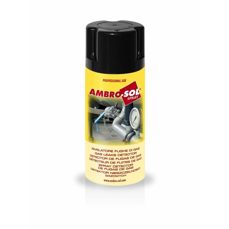 Ambro-sol Rivelatore di fughe di gas 400 ml spray metano aria compressa GPL
