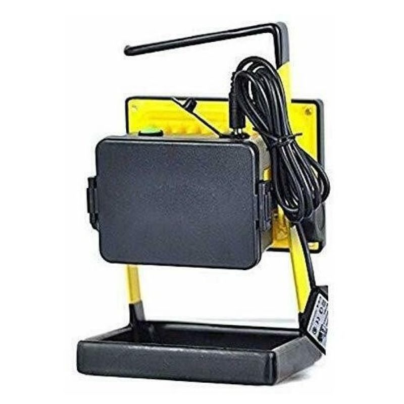 Generico Faretto luci LED batterie IP65 luce ricaricabile lampada 1...
