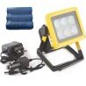 Generico Faretto luci LED batterie IP65 luce ricaricabile lampada 1...